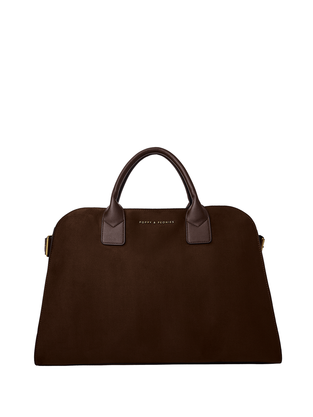 Uptown Tote Suede Espresso