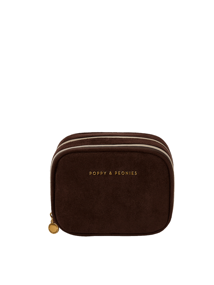 Pretty Connected Case Espresso Suede