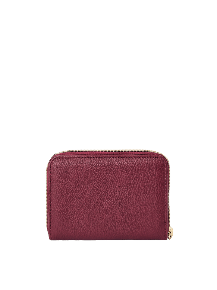 Back view of The Grab and Go Wallet in Berry