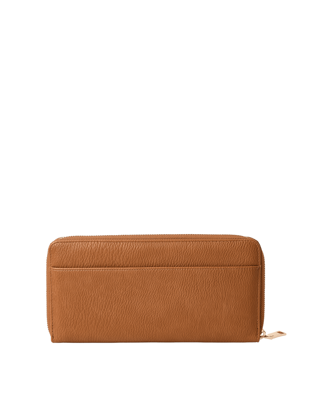 Brown vegan leather wallet