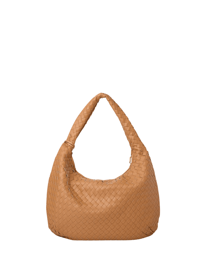 Woven Hold All Camel