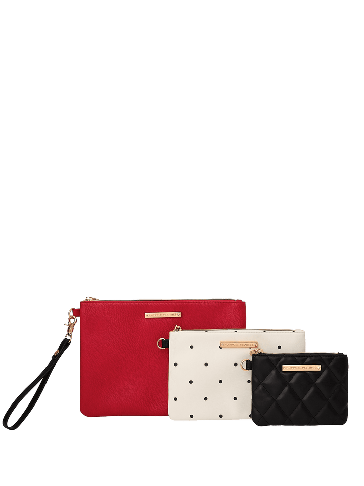The Clutch Trio Polka Dot