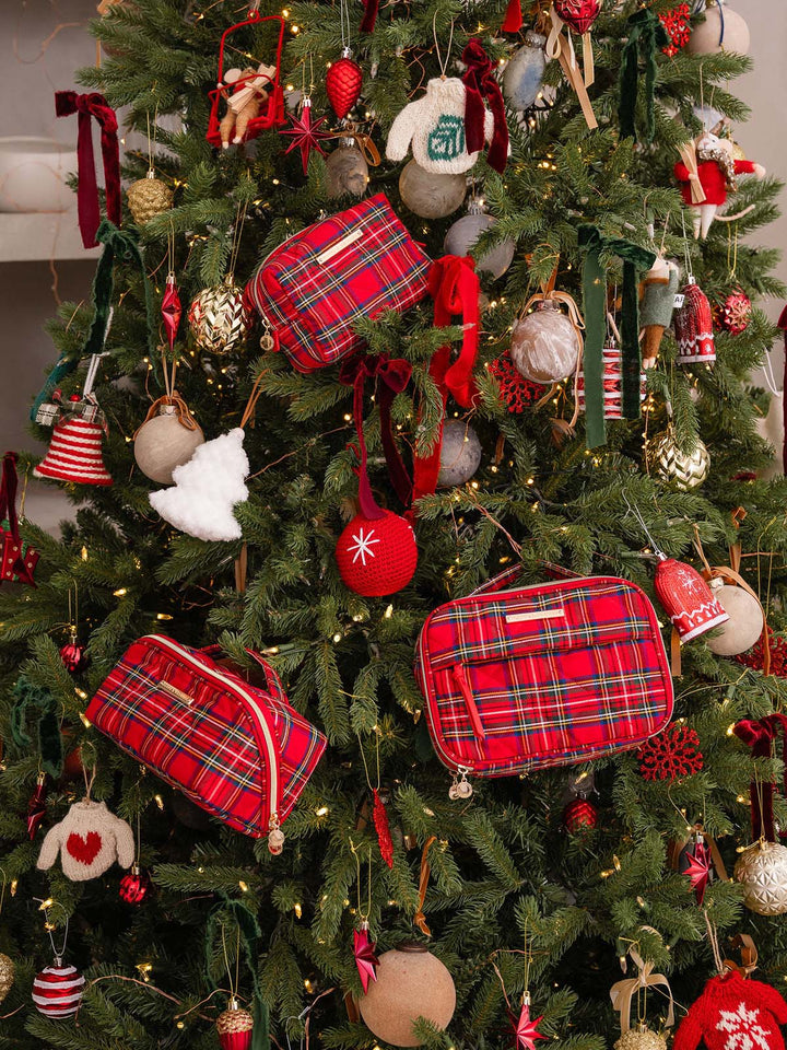 Companion Cosmetic Red Plaid