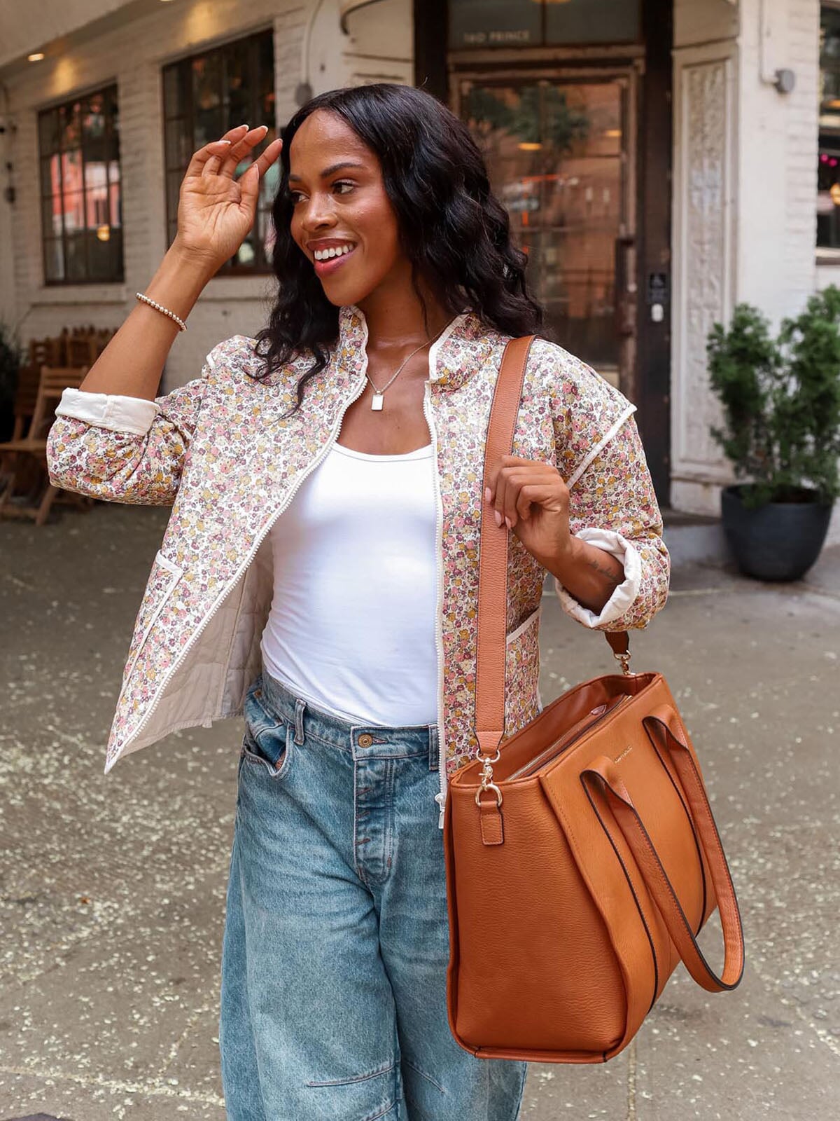 Multitasker Bag Cognac | Poppy and Peonies – www.poppyandpeonies-us.com