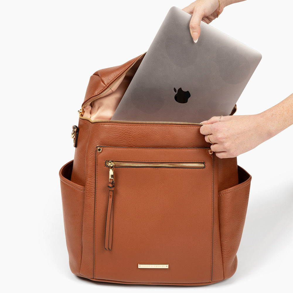 florence mini backpack crossbody in blush Commuter Backpack blush – www.poppyandpeonies-us.com