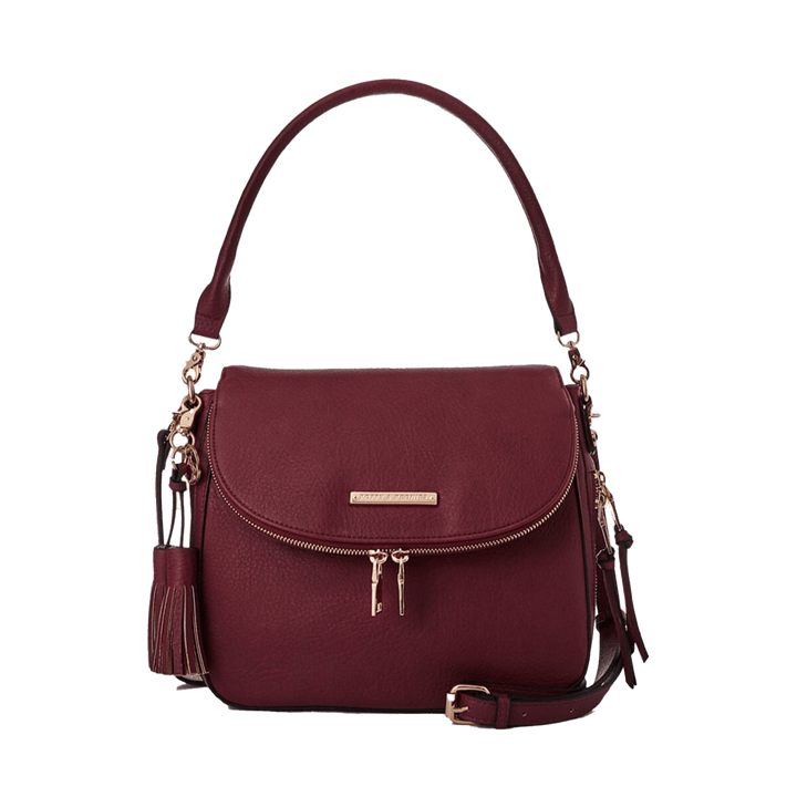 DOWNTOWN CROSSBODY berry
