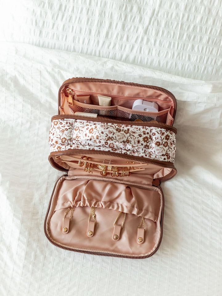 Companion Cosmetic Fall Brown Floral