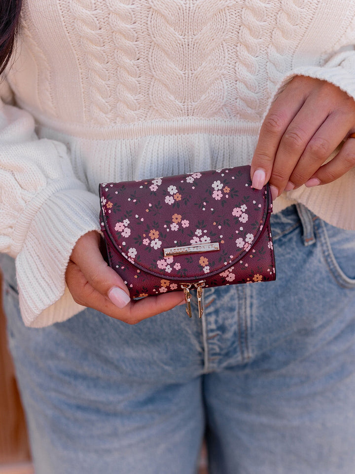 Margaux Wallet Berry Floral