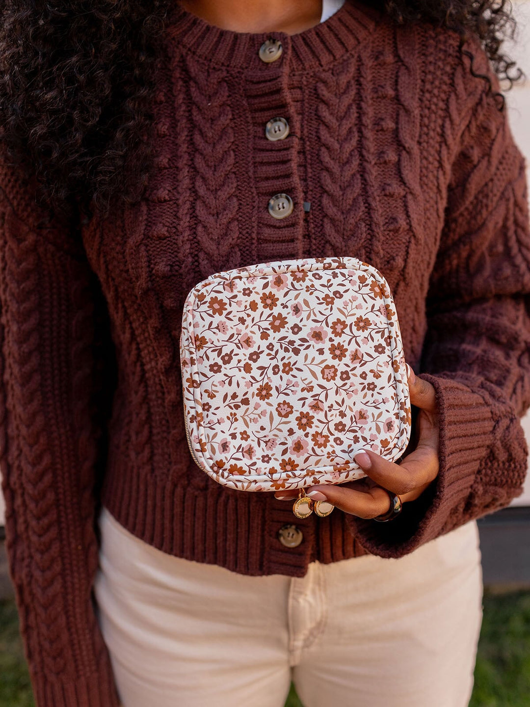 The Teched Out Case Fall Brown Floral