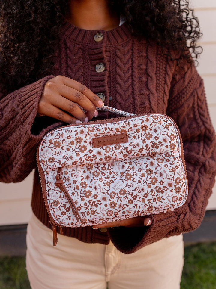 Companion Cosmetic Fall Brown Floral