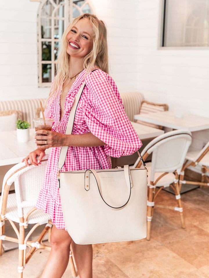 GO-GETTER TOTE cream