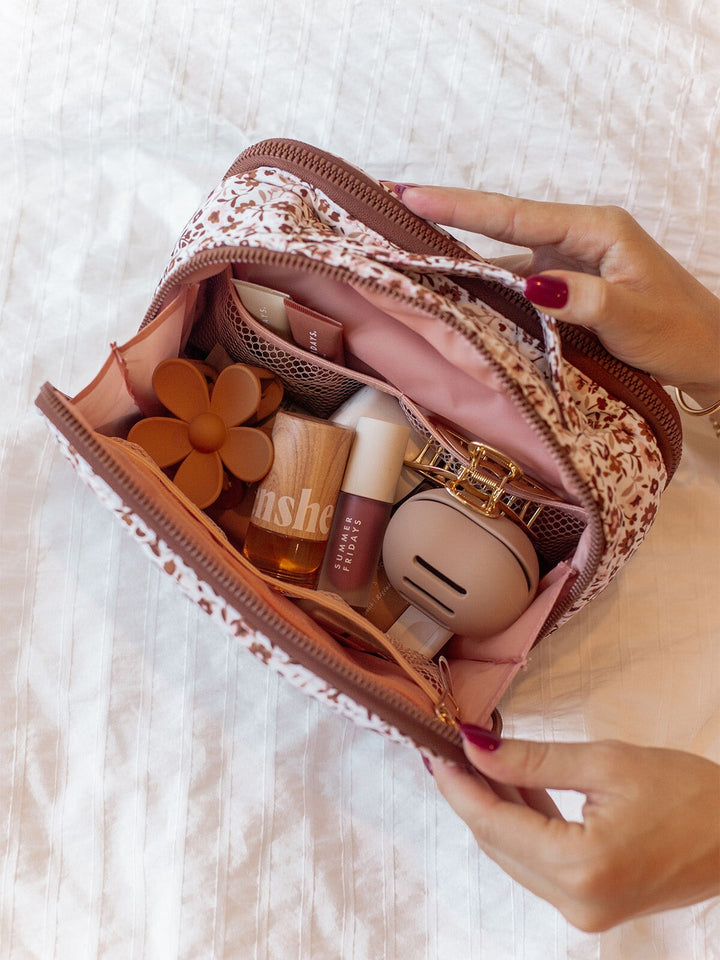 Companion Cosmetic Fall Brown Floral