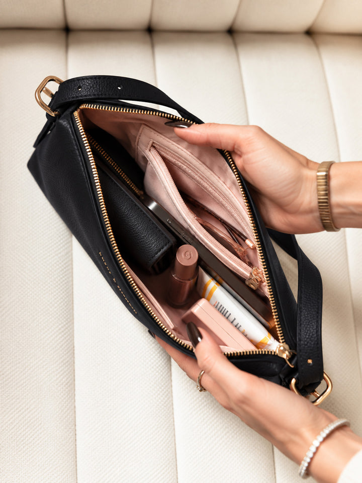 The Soho Shoulder Bag Black