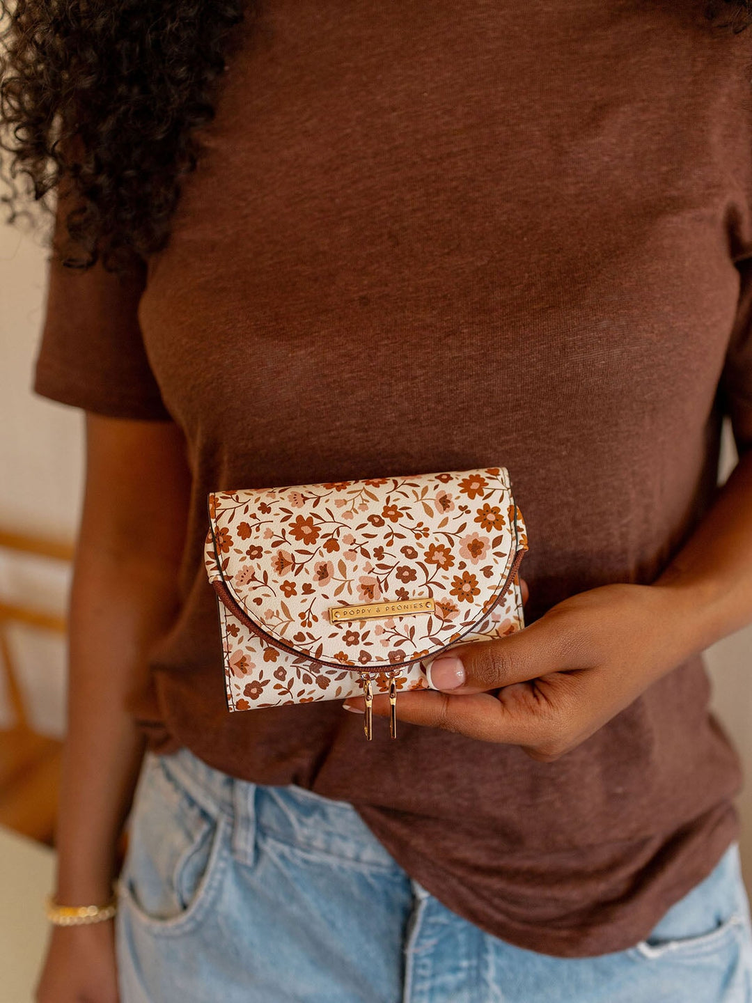 Margaux Wallet Fall Brown Floral