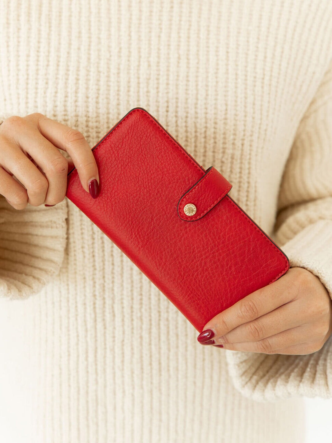 Go Anywhere Wallet Red