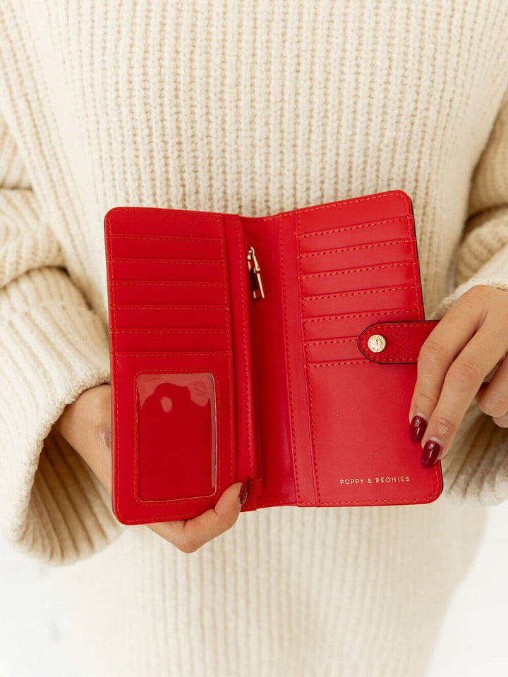 Go Anywhere Wallet Red