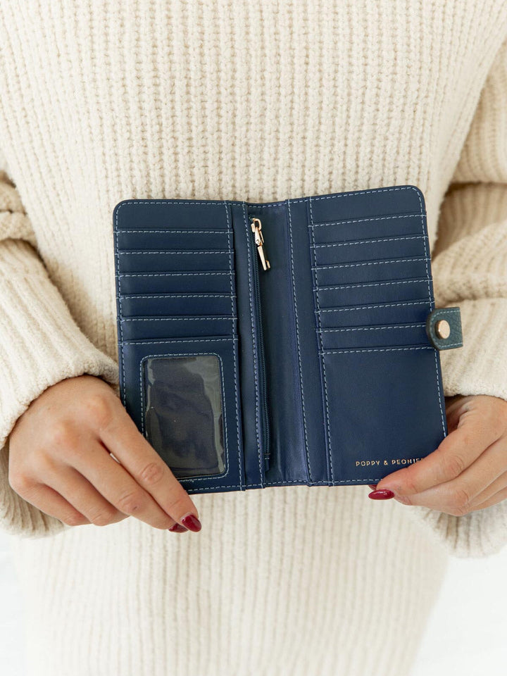 Go Anywhere Wallet Navy