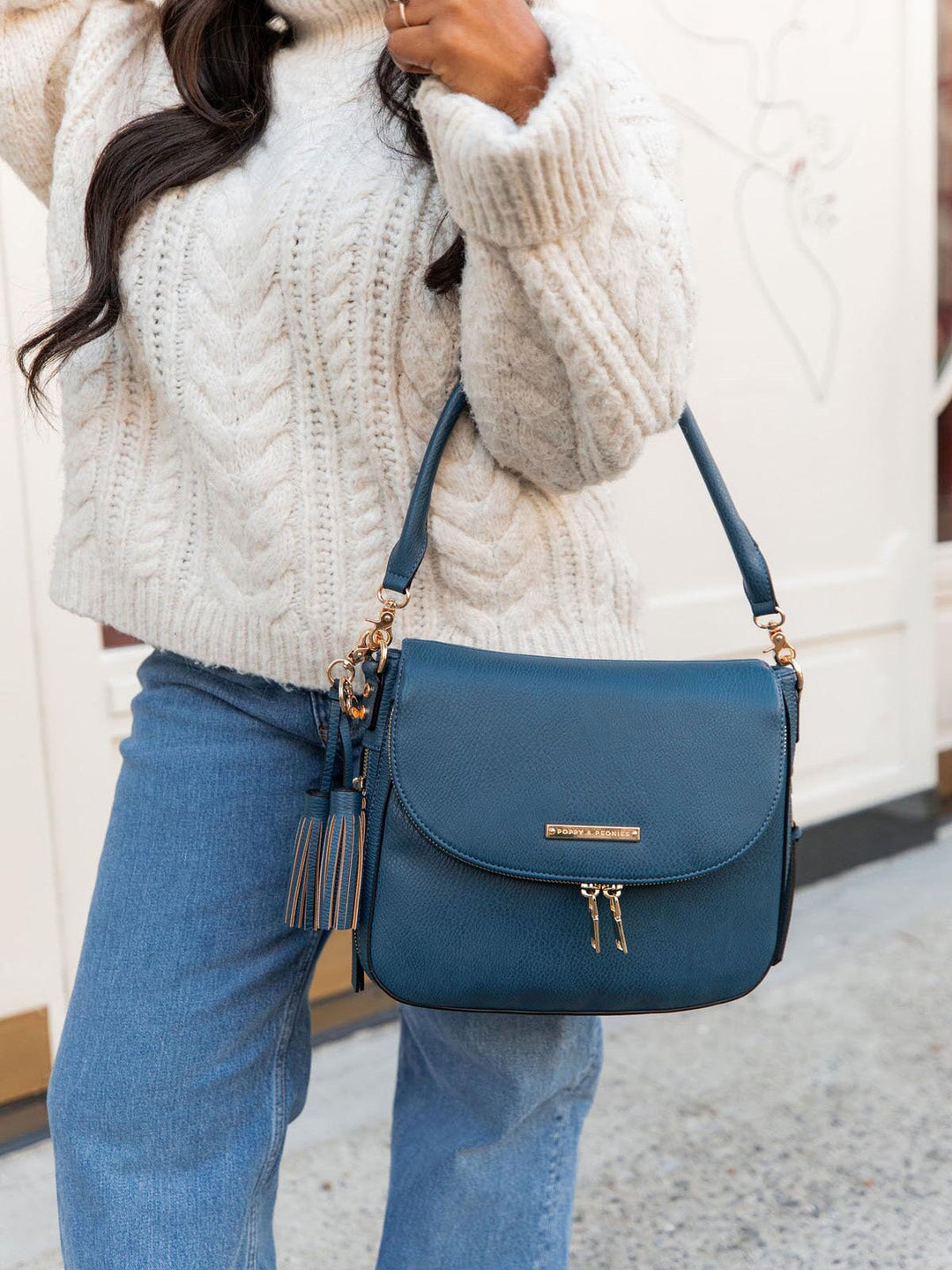 DOWNTOWN CROSSBODY Navy