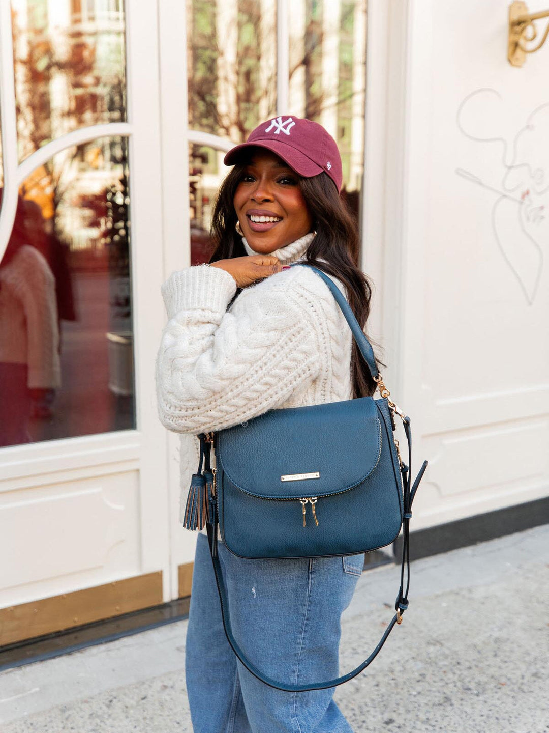 DOWNTOWN CROSSBODY Navy