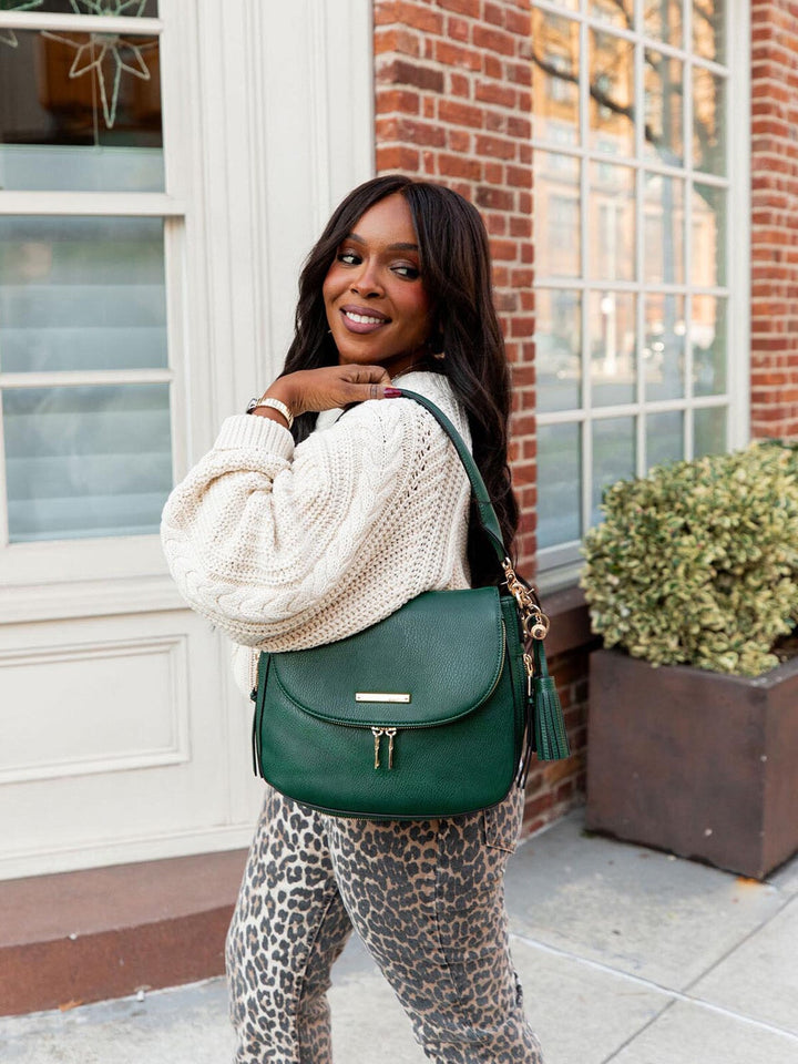 DOWNTOWN CROSSBODY Heritage Green