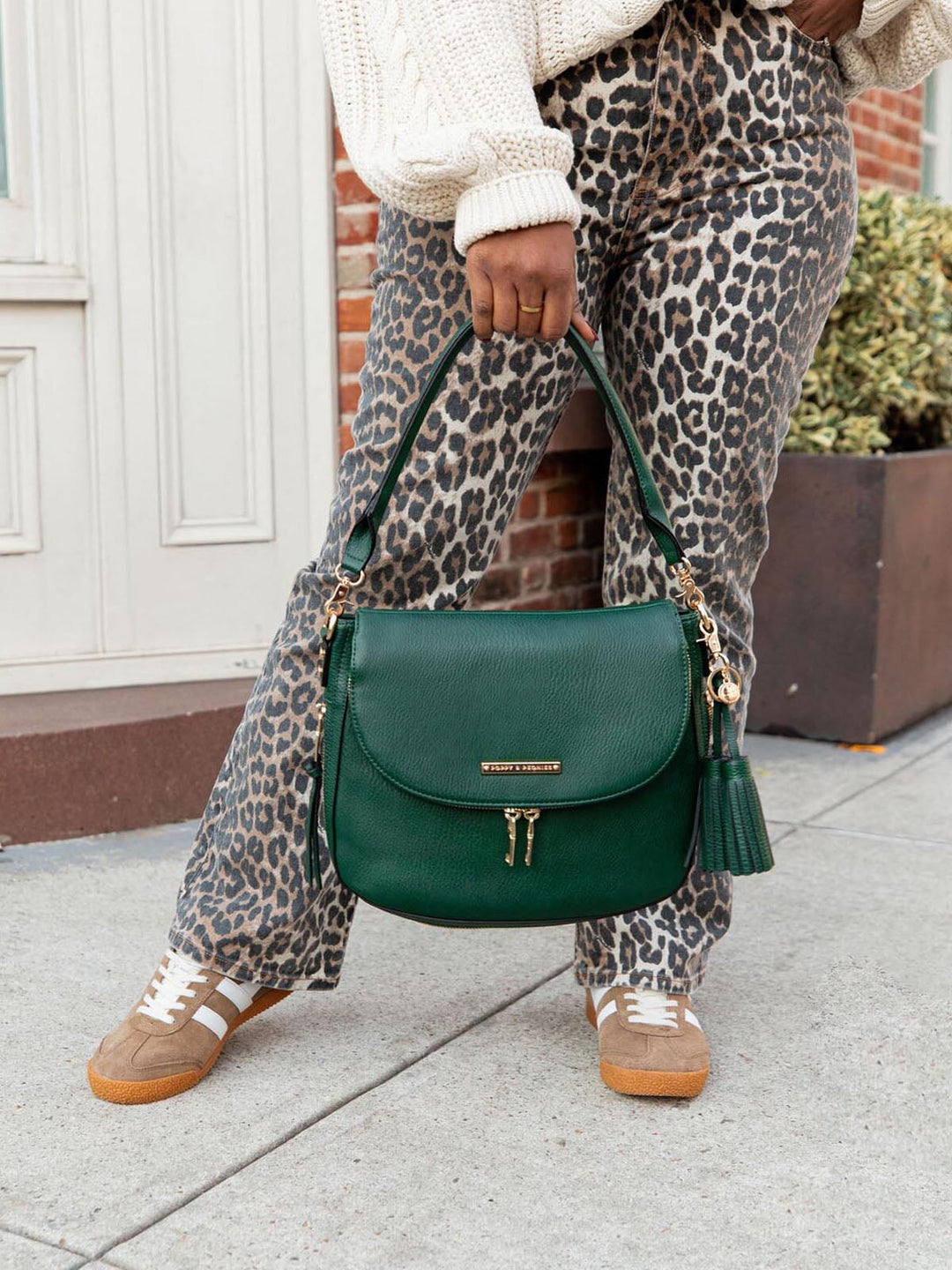 DOWNTOWN CROSSBODY Heritage Green