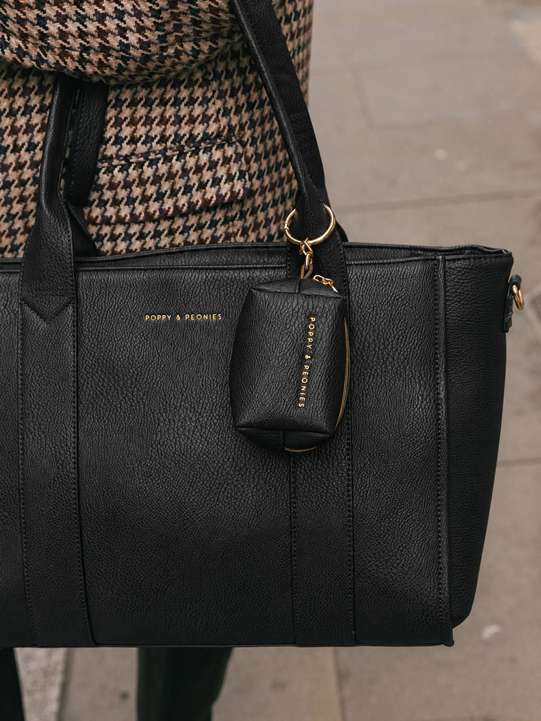 Tag Along Charm Black